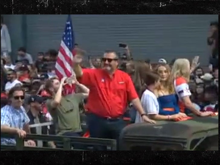 Senator Ted Cruz Booed At Astros World Series Parade