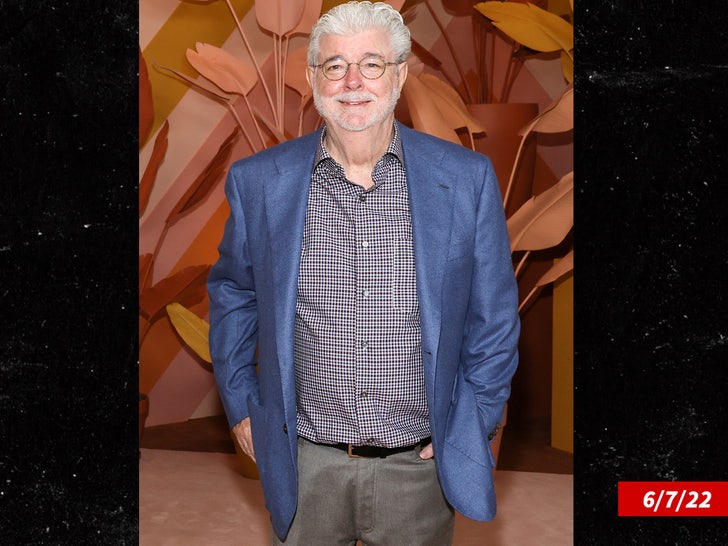 george Lucas attends MoMA's Party