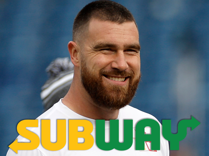 travis kelce and subway