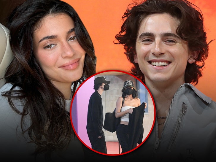kylie jenner and Timothee Chalamet