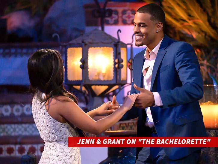 Jenn and Grant Ellis, the Bachelorette