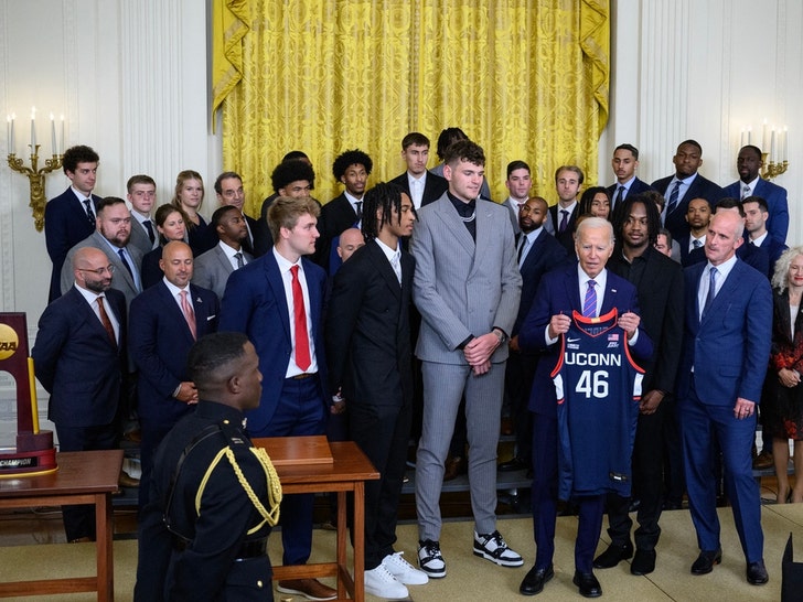 UCONN Visits Joe Biden At The White House