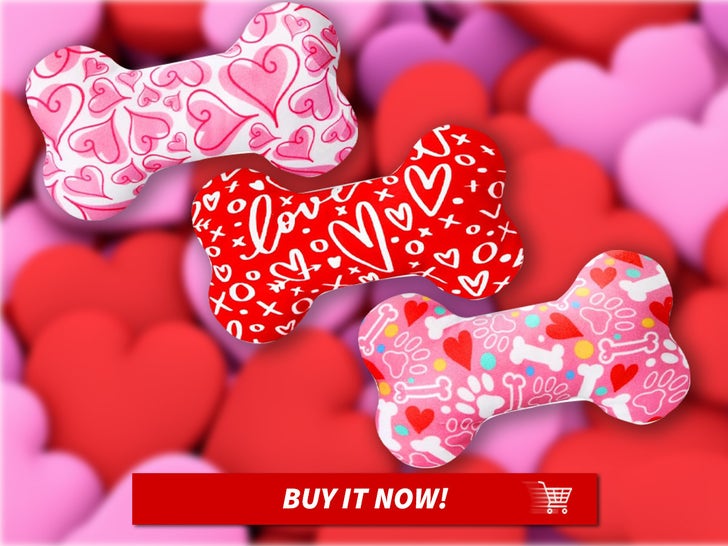 valentines day dog toys uk