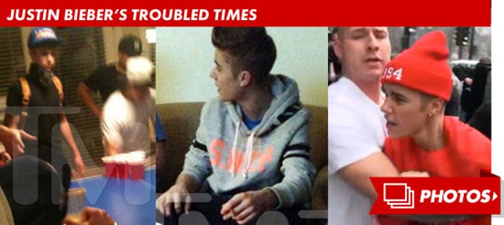Justin Bieber's Troubled Times