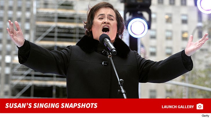 Susan Boyle -- Singing Snapshots