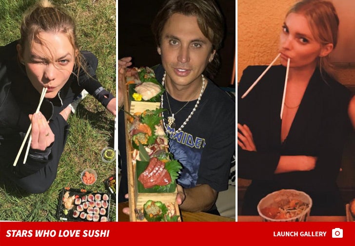 Stars Who Love Sushi