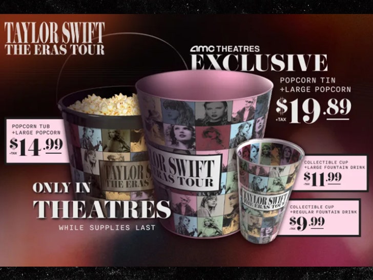 Taylor Swift Fans Sell Off Their 'Eras Tour' Film Premiere Collectibles
