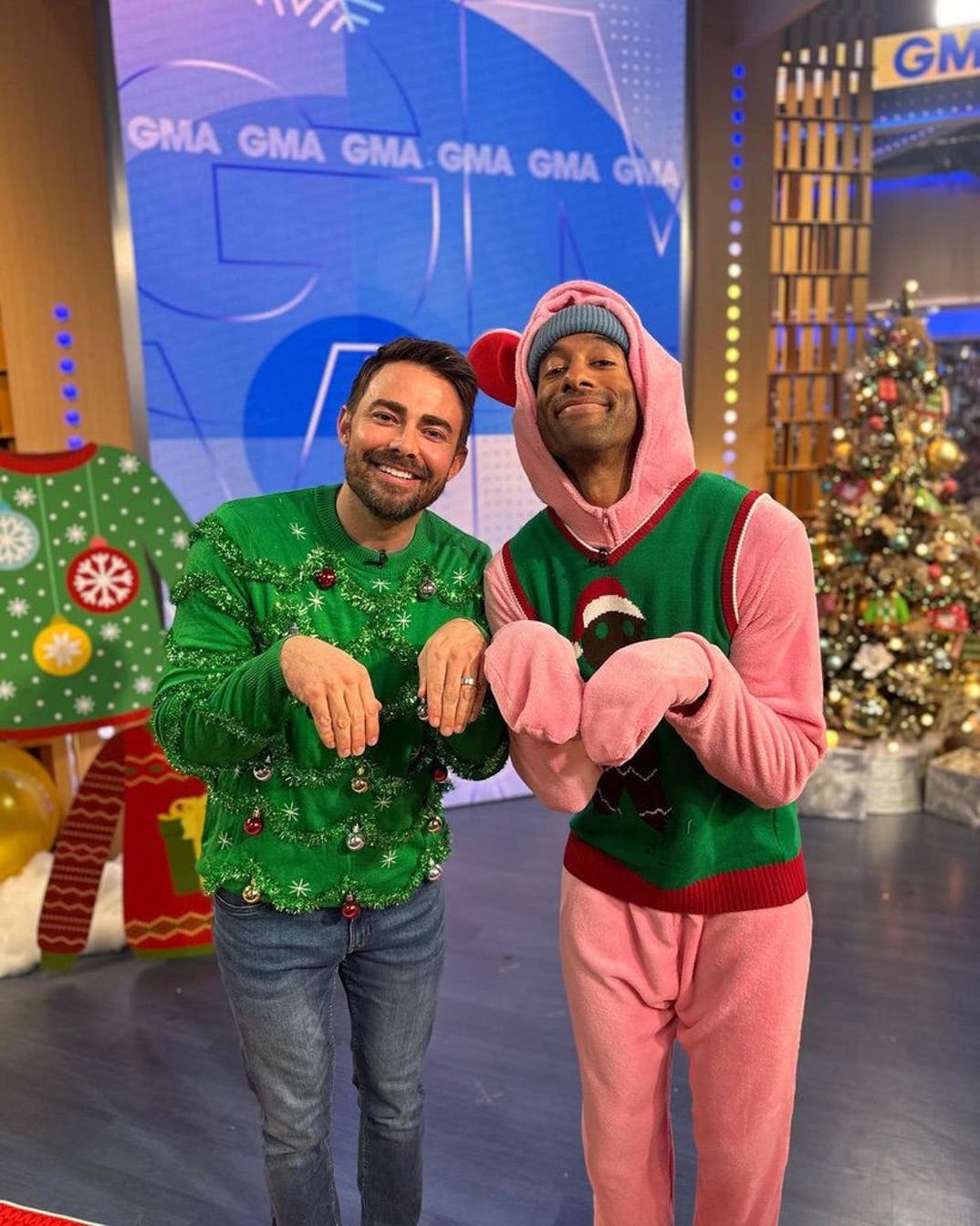 Jonathan Bennett and Matt James