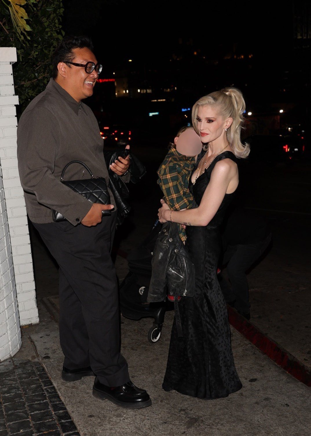 Kelly Jack Sharon Osbourne Celebrate Kelly Osbourne Bday At Chateau Mormont 1