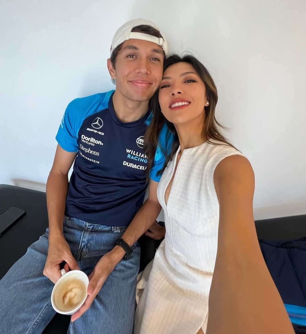 Alex Albon Lily Muni He Together 2