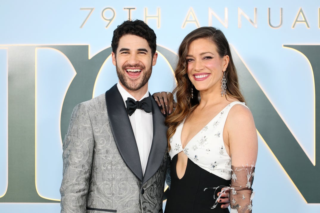 Darren Criss and Mia Swier
