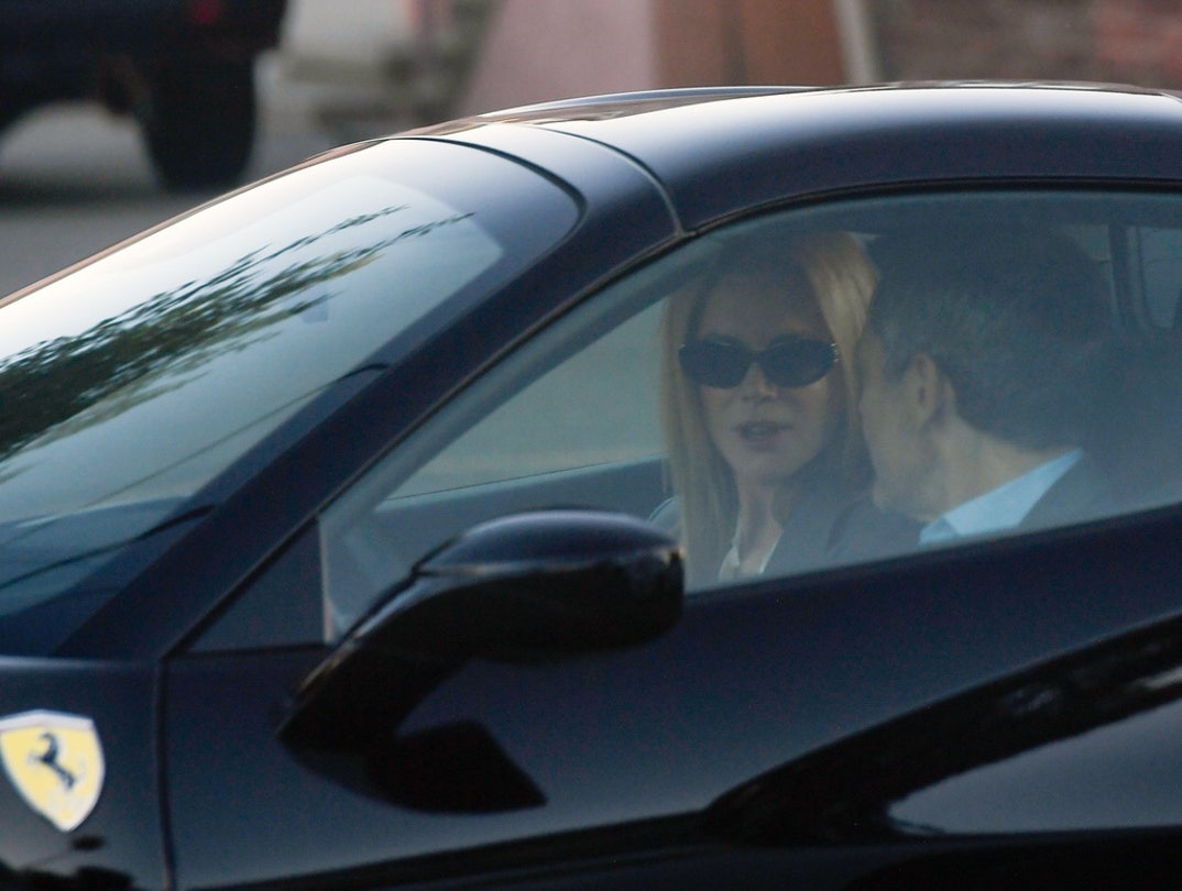Nicole Kidman Michael Reinstein Driving In LA 2