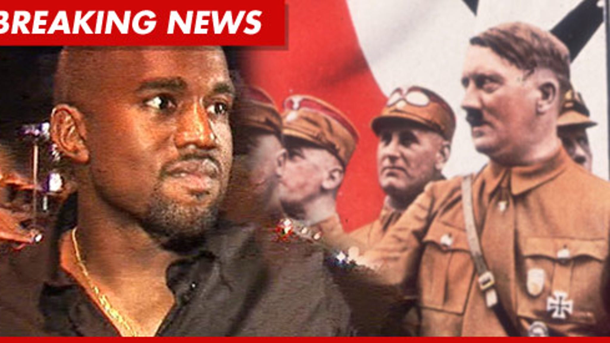 Kanye: People Look At Me Like I'm Adolf Hitler