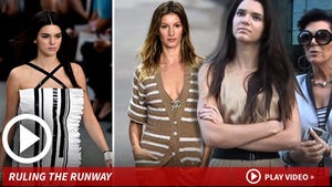 Kendall Jenner -- Makes It Big in Paris ... Gisele Bundchen & Tom Brady Hear Footsteps