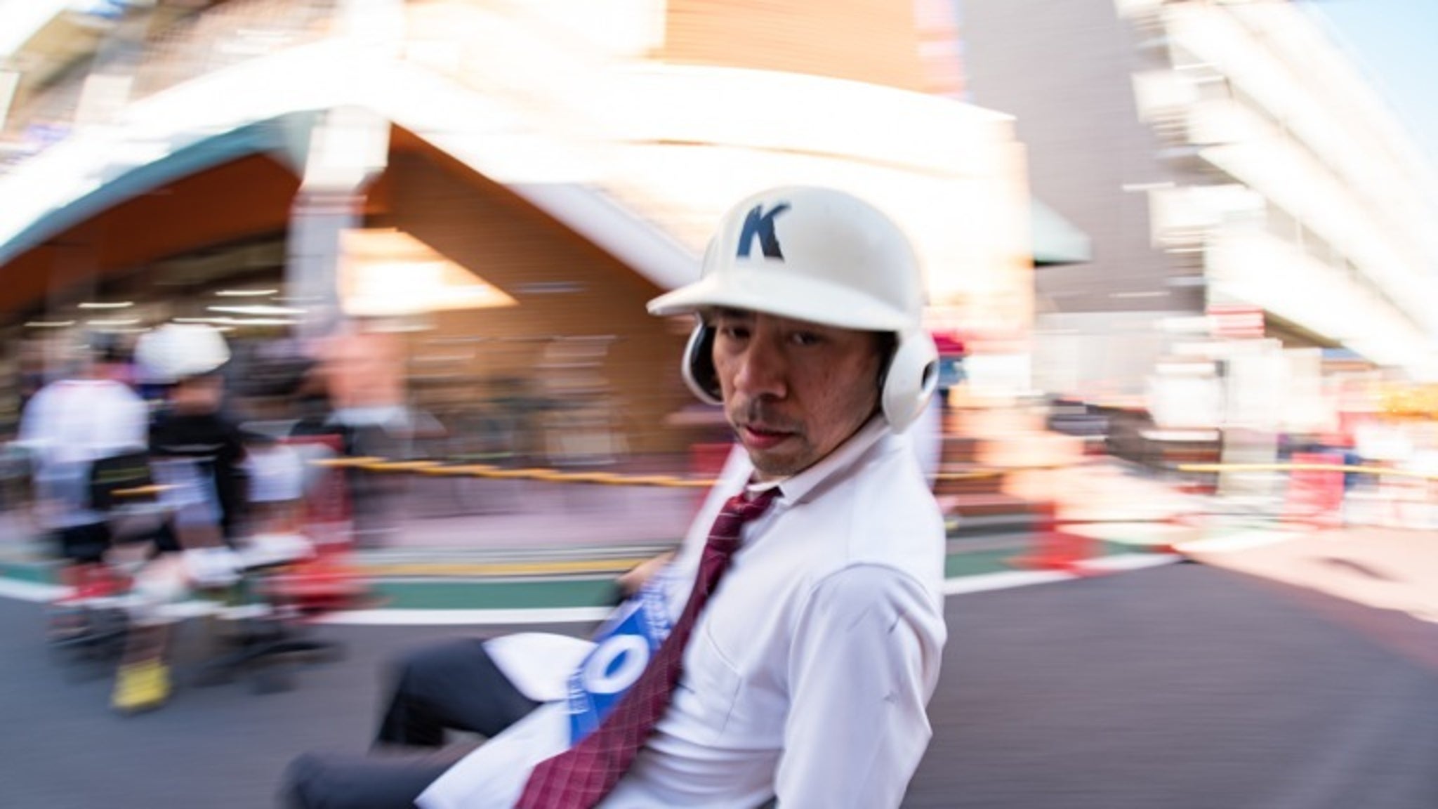 Japanese Office Chair Race