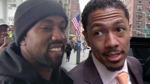 Kanye West and Nick Cannon Squashed Their Beef Over Kim Kardashian
