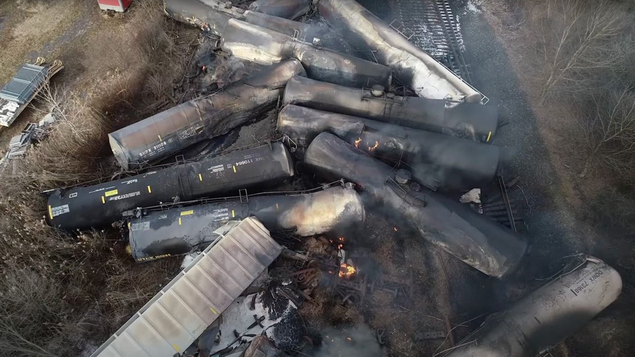 Damage In East Palestine