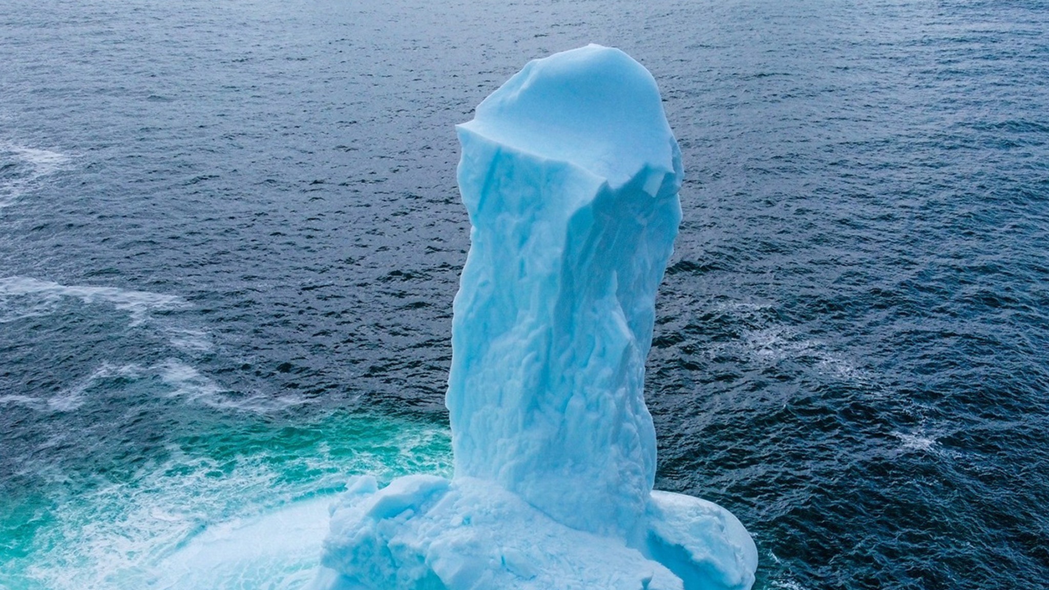 Canadian Man From Dildo Spots Penis Shaped Iceberg In Open Waters
