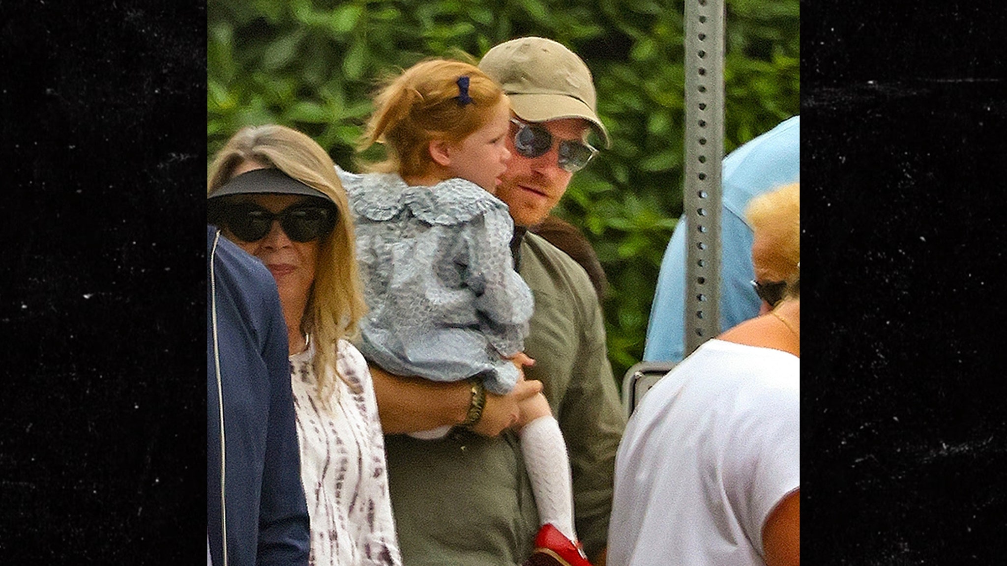 Prince Harry Takes in 4th of July Parade in Montecito with Daughter Lilibet
