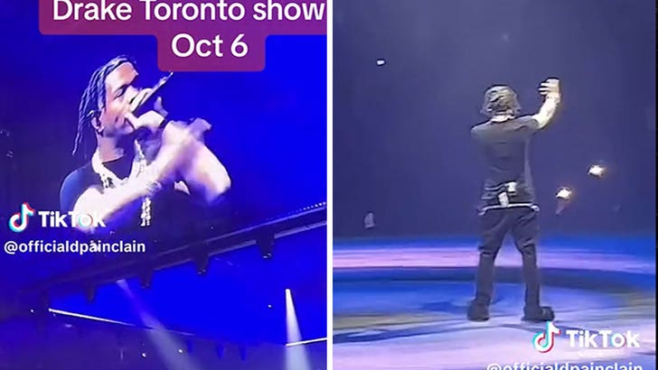 drake brought out #lilbaby after #21savage was denied entry into Canada. •  @sammmyy_10
