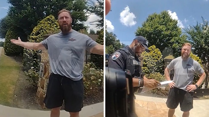 Kroy Biermann Grilled by Cops on Body Cam, Dog Drama Has Neighbors Scared