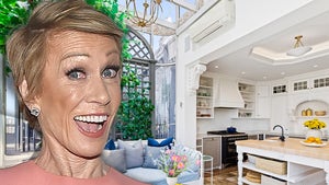 Barbara Corcaran Next To Her New York Apartment