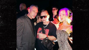 Ven Scott Weissman, Record Producer Scott Storch, DJ Brooke Brazelton miami art bash Filbert Kung