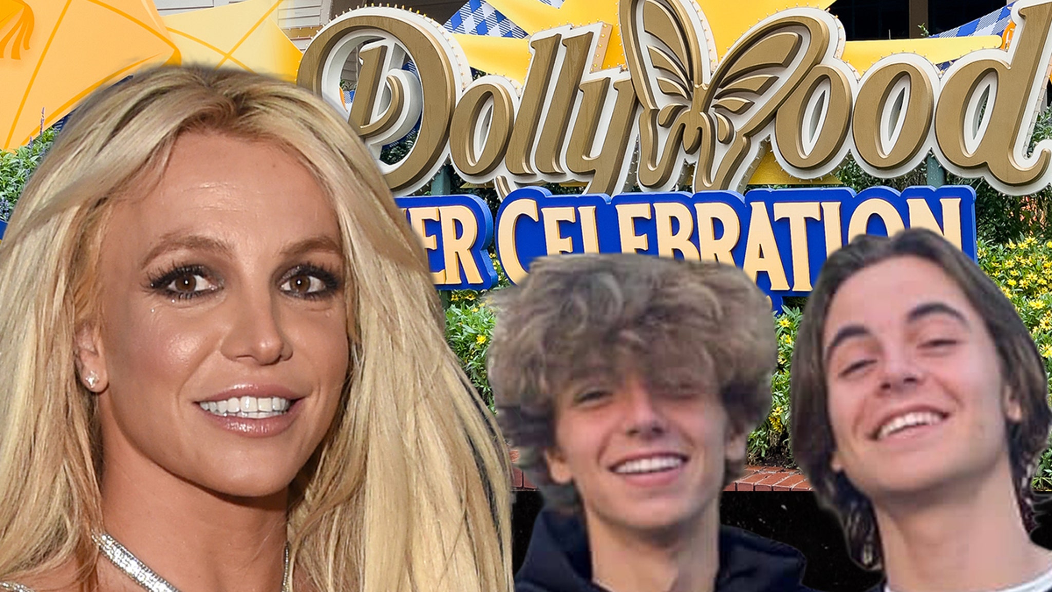 Britney Spears Spotted at Dollywood With Sons Sean Preston&hellip;