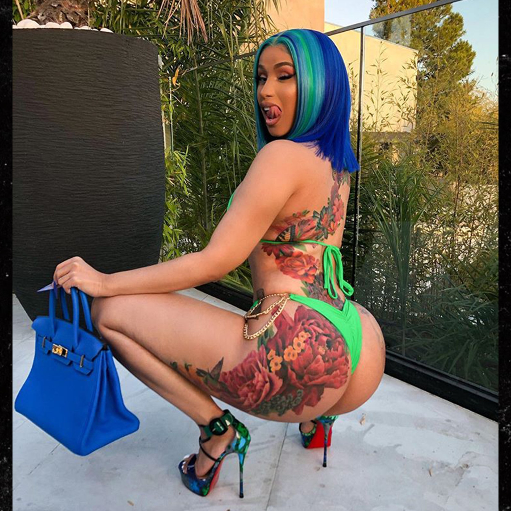 cardi b shorts