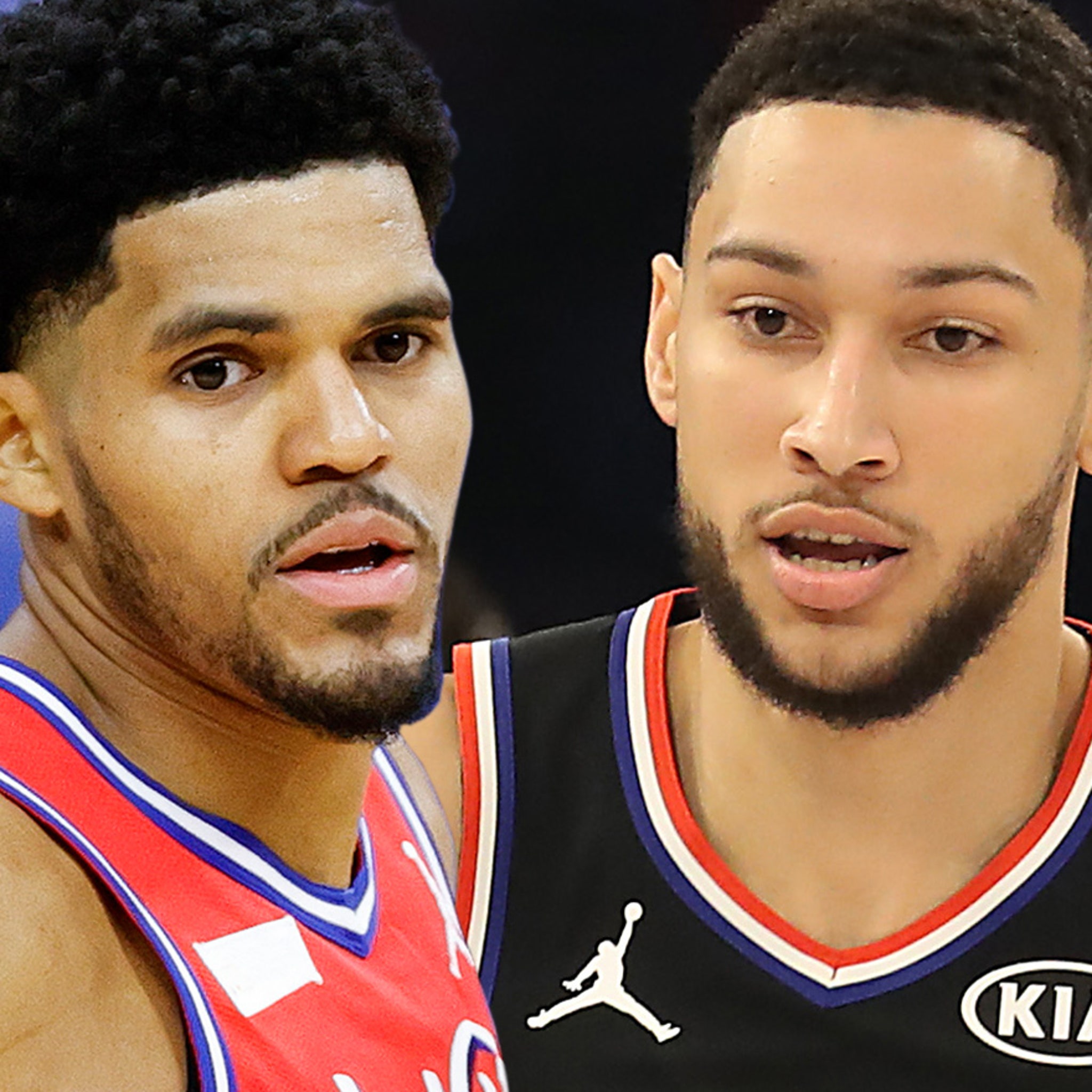 Quaranteam update: Tobias is trying to grow a beard and Ben growing a fro  to come back with “AI braids”. : r/sixers