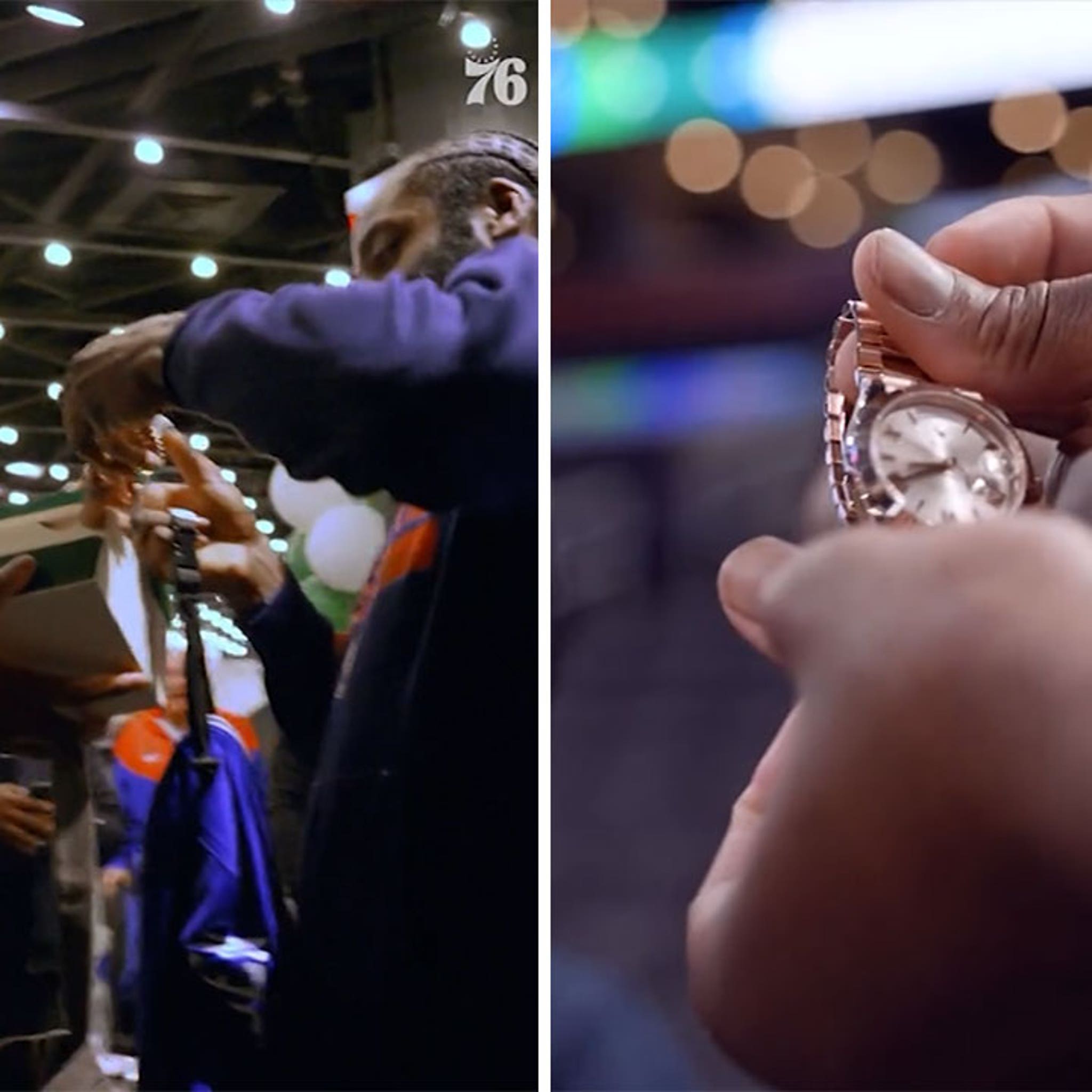 James Harden Gifts Joel Embiid Rolex After Winning MVP