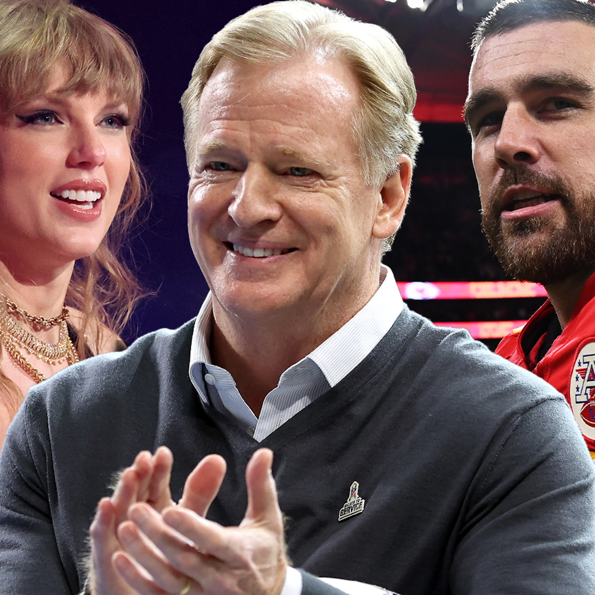 Roger Goodell Says Taylor Swift's Romance With Travis Kelce Is 'Great' For  NFL
