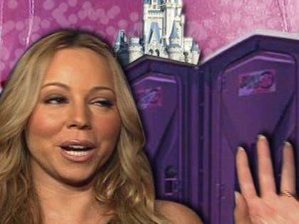 Mariah gets her own private bathroom at Magic Mountain