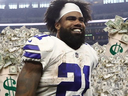 0903 Ezekiel Elliott money composite