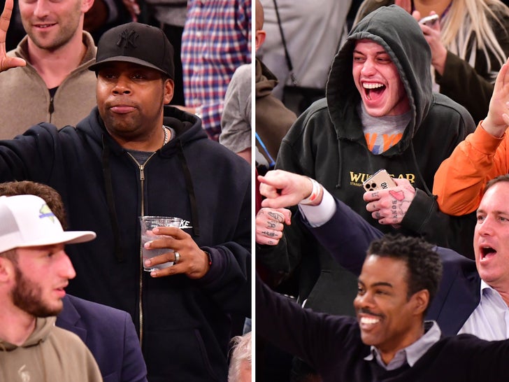 Knicks vs. Rockets -- Famous Fans