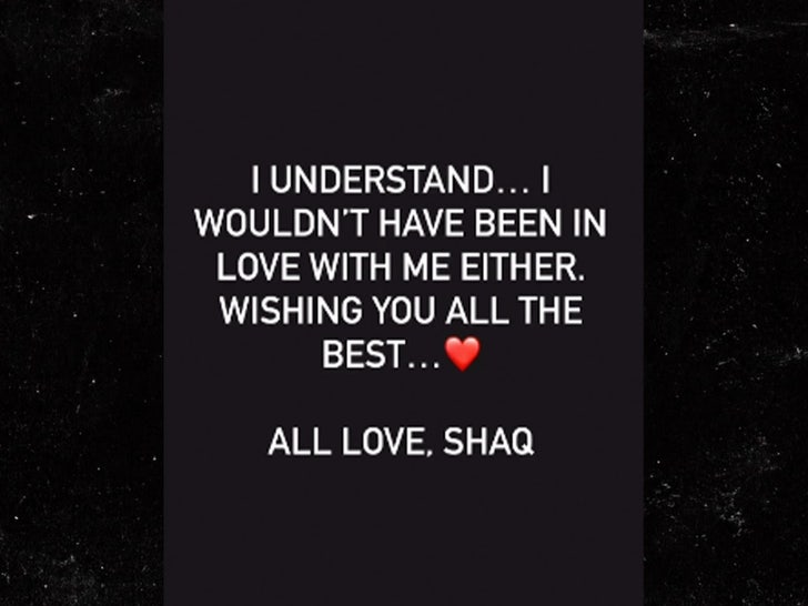 Postagem de Shaq no Instagram