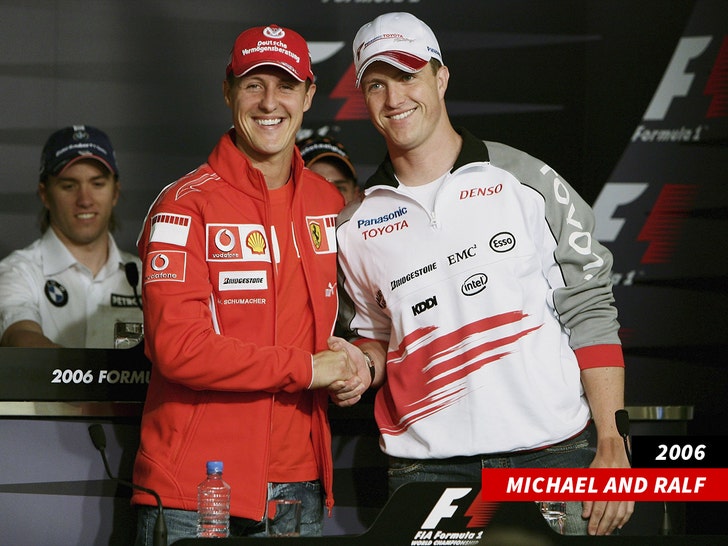 ralf and michael schumacher 2006 getty 1