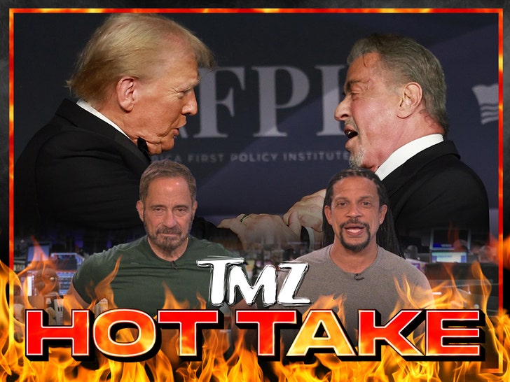 TMZ TV Hot Take: Sylvester Stallone Compares Donald Trump to Rocky Balboa