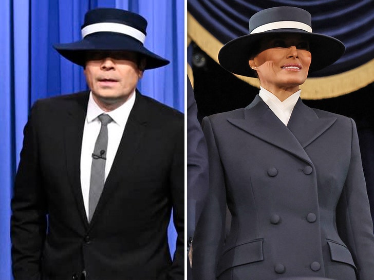 jimmy fallon dan melania truf getty 1