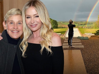 ellen degeneres double rainbow getty insta post 1