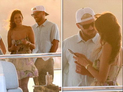 Zac-Efron-and-Nina-Dobrev-gallery-launch-backgrid-1