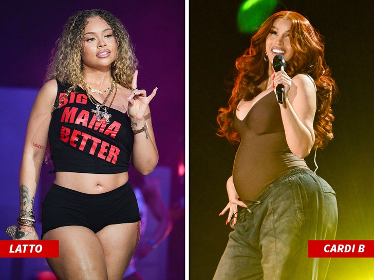 latto and cardi b getty 1