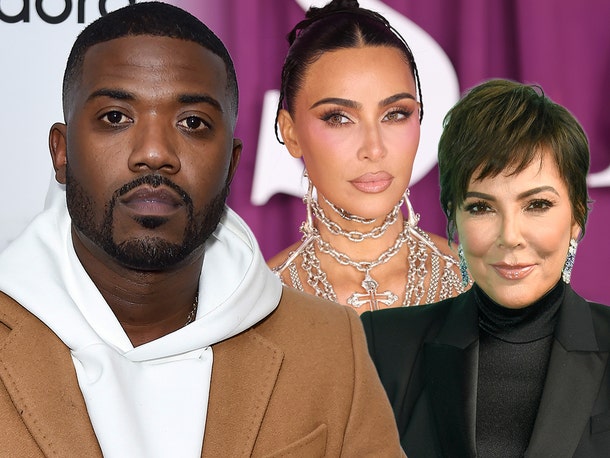 ray j kim kardashian and kris jenner getty 1