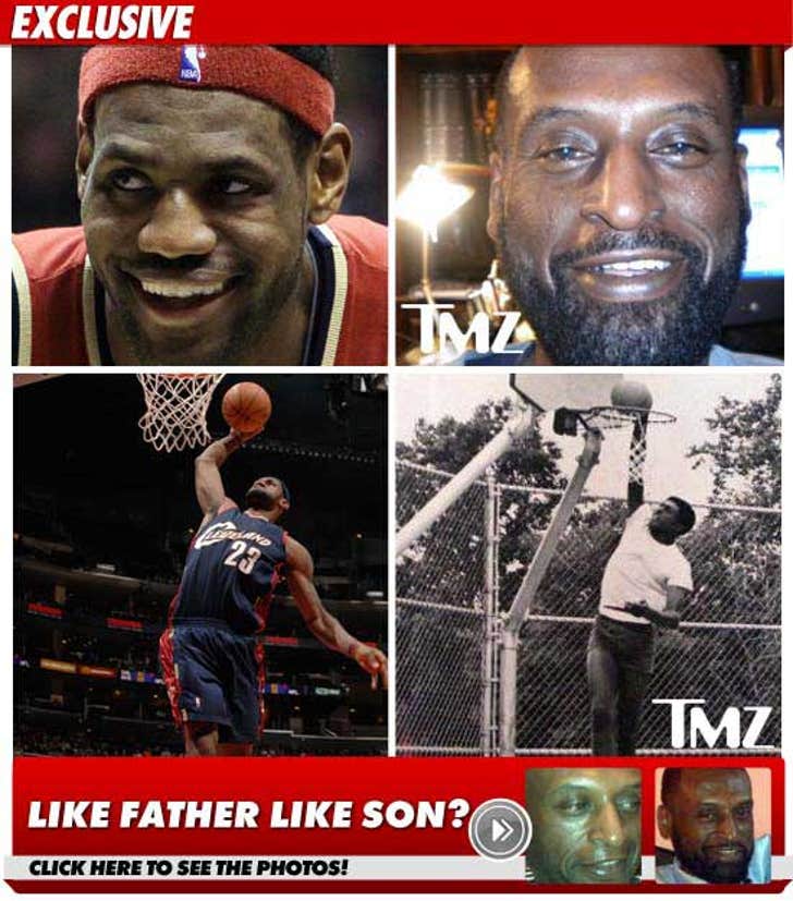 where is lebron james dad
