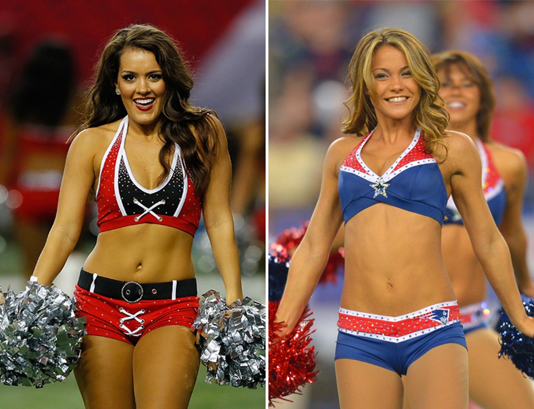 Patriots Cheerleaders vs. Seahawks Cheerleaders -- Who'd You Rather?!