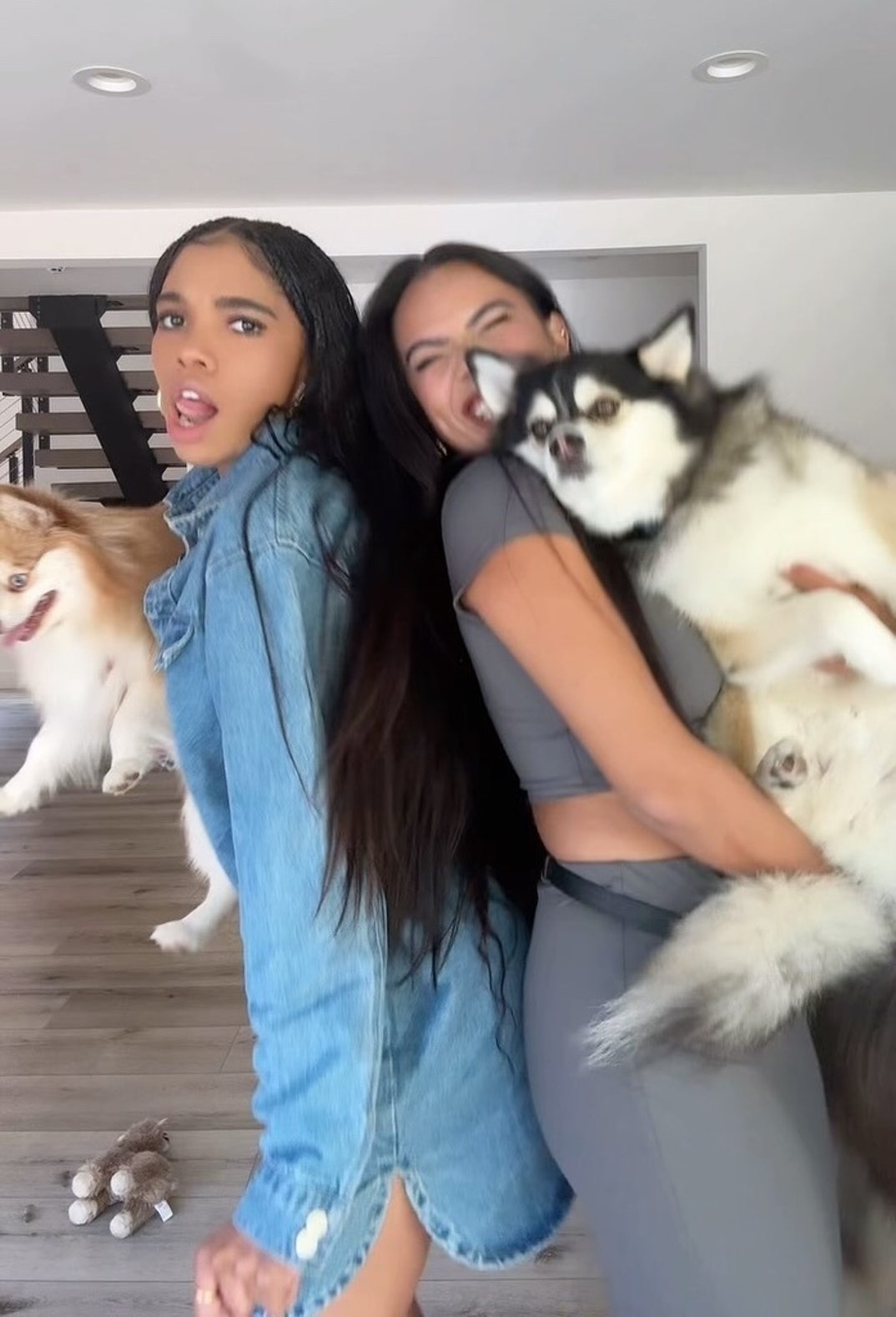 Teala Dunn and Adelaine Morin