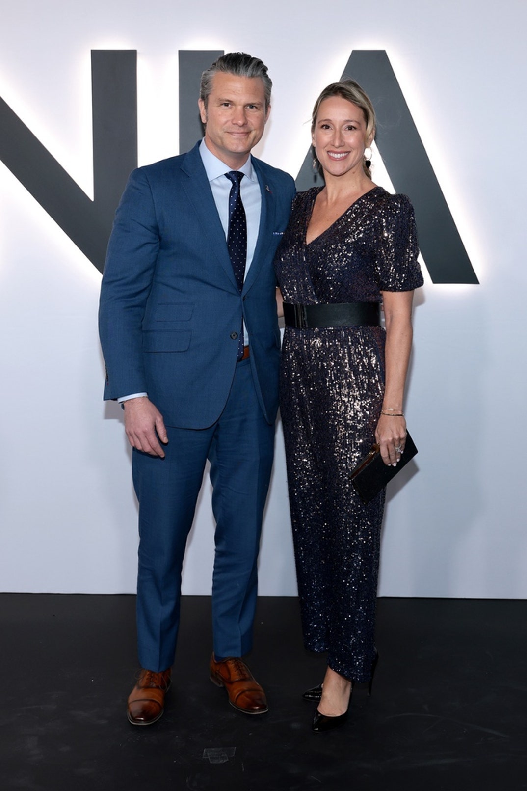 Pete Hegseth and Jennifer Rauchet