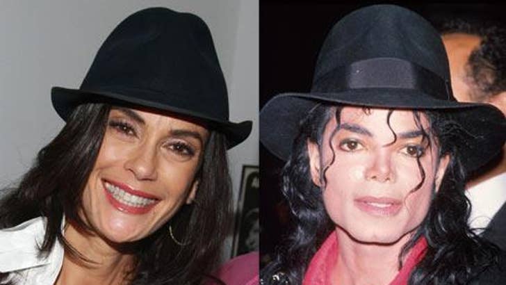 Teri Hatcher and Michael Jackson