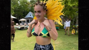 Adele Rocks Bikini Top in Shout-Out to Canceled Notting Hill Carnival