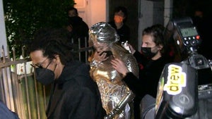 Beyonce & Jay-Z Swarmed at Grammys After-Party After Her Historic Night